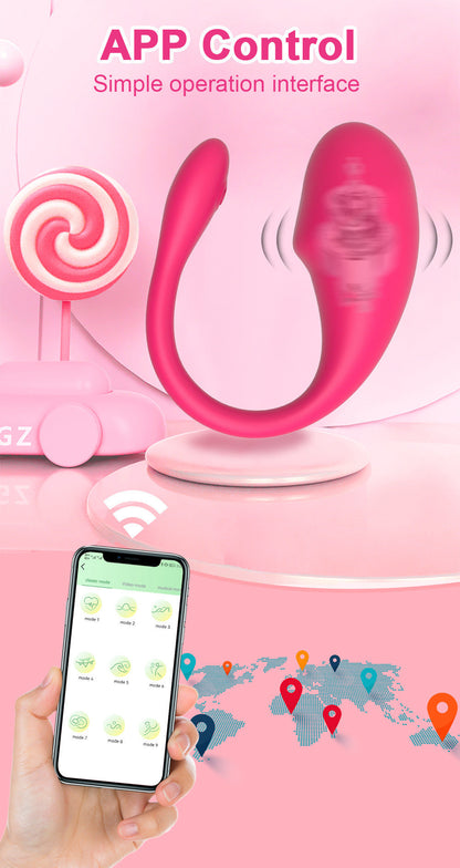 ❤️Remote Control and Silent Massage Function❤️
