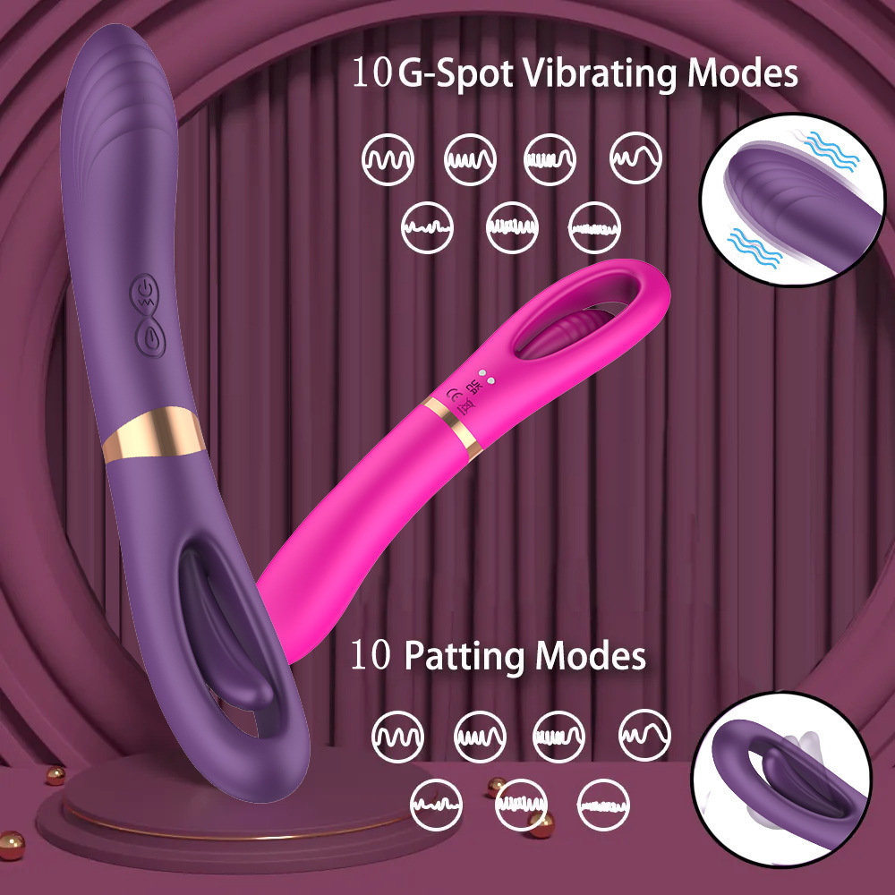 🎊Hot Selling New Products of 2026🎉 🔥 Sex toy with double-headed vibrating rod - vibrating and hollowed-out design