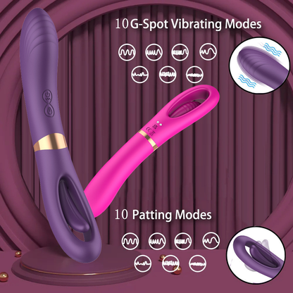 🎊Hot Selling New Products of 2026🎉 🔥 Sex toy with double-headed vibrating rod - vibrating and hollowed-out design
