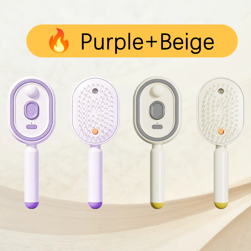 💖ProGlide™🇬🇧 Scalp Massager Comb 💆‍♀️ – Self-Cleaning 🧼