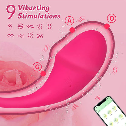 ❤️Remote Control and Silent Massage Function❤️