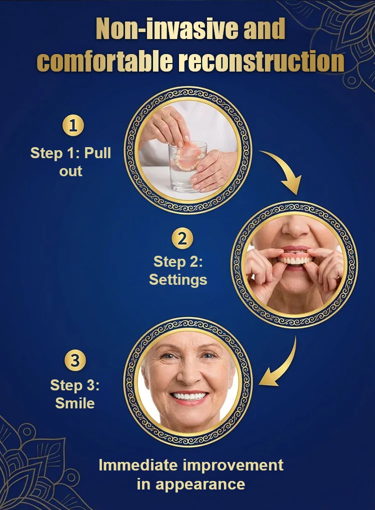 Strong Suction Full Denture for Confident Smile