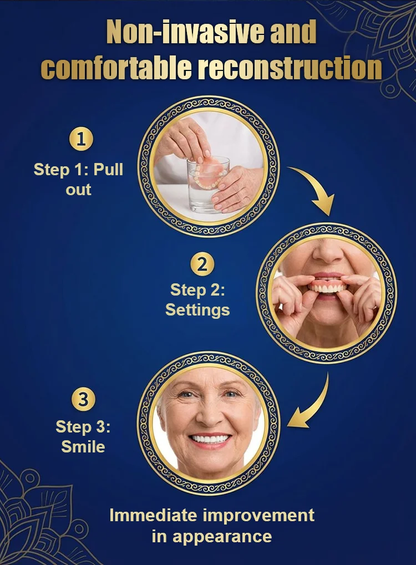 Strong Suction Full Denture for Confident Smile