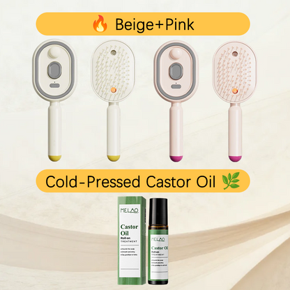 💖ProGlide™🇬🇧 Scalp Massager Comb 💆‍♀️ – Self-Cleaning 🧼