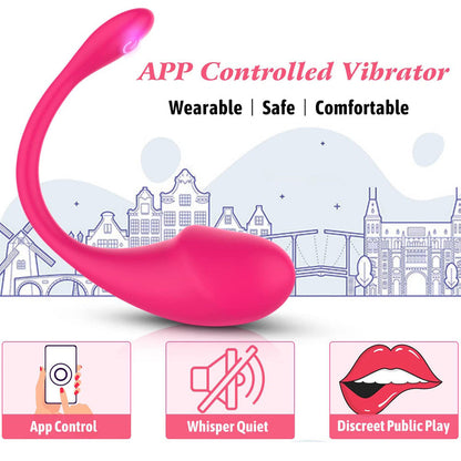 ❤️Remote Control and Silent Massage Function❤️