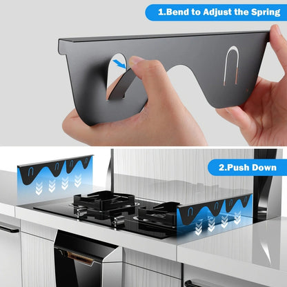 🎇2026 Spring Early Bird 30% Off Promotion - 2/4 Pcs Stainless Steel Stove and Oven Gap Cover