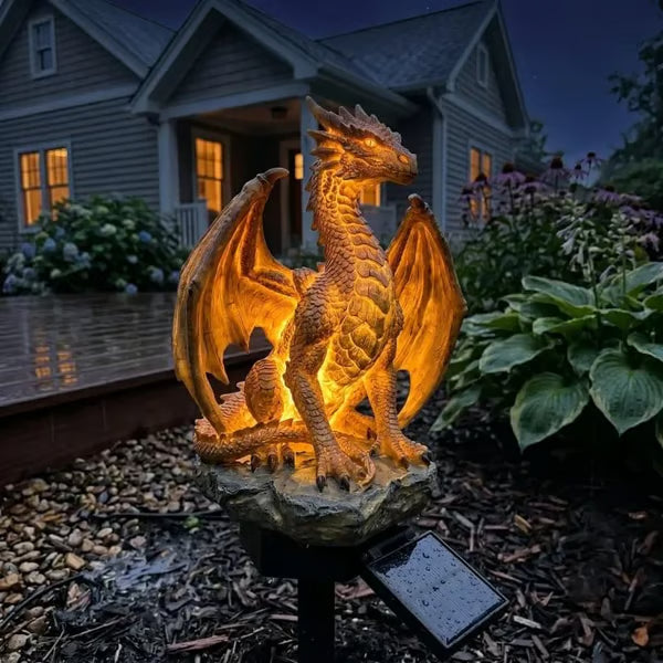 🐉Dragon Legacy Golden Ember Edition Solar Garden Light