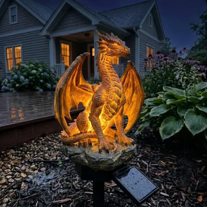 🐉Dragon Legacy Golden Ember Edition Solar Garden Light