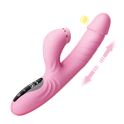 💥New on sale 2026 💞Lurevibe - Suck Telescopic Heating Vibrator
