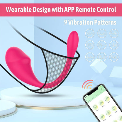 ❤️Remote Control and Silent Massage Function❤️