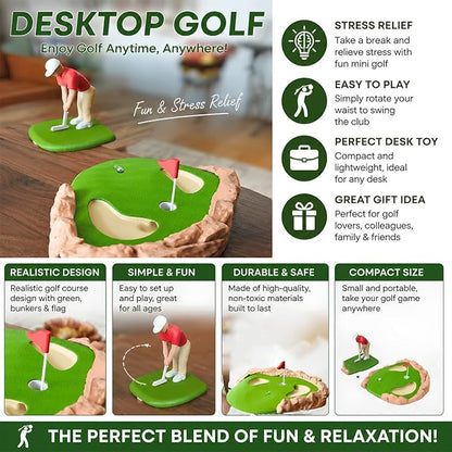 Mini Tabletop Golf Game