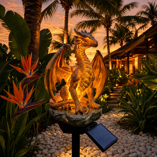 🐉Dragon Legacy Golden Ember Edition Solar Garden Light