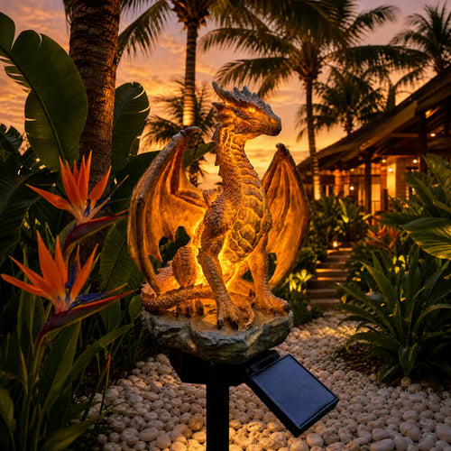 🐉Dragon Legacy Golden Ember Edition Solar Garden Light