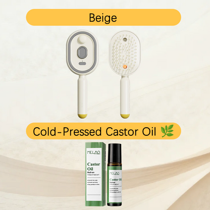 💖ProGlide™🇬🇧 Scalp Massager Comb 💆‍♀️ – Self-Cleaning 🧼