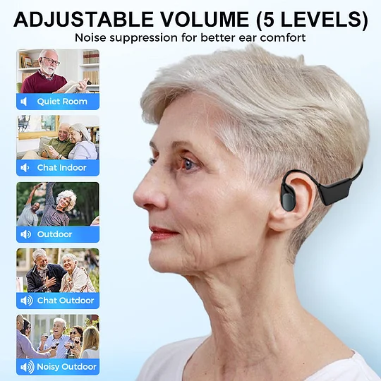 💥Feel the Joy.💖 💥 LIMITED TIME OFFER!🔥Bone Conduction Smart – Patented Transducer, Best Bone Conduction ✅made in the USA✅🔥Limited stock available!🔥