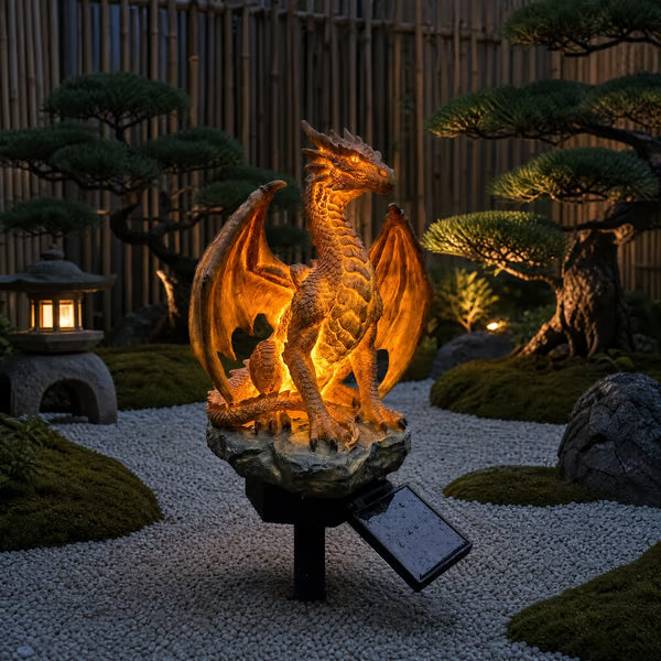 🐉Dragon Legacy Golden Ember Edition Solar Garden Light