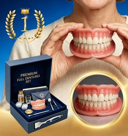 Strong Suction Full Denture for Confident Smile