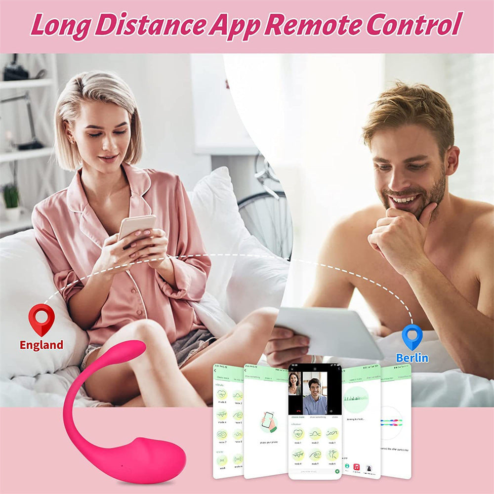 ❤️Remote Control and Silent Massage Function❤️