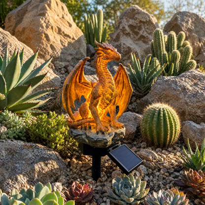 🐉Dragon Legacy Golden Ember Edition Solar Garden Light