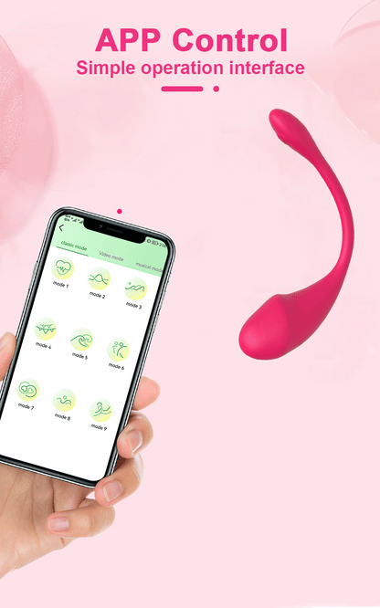❤️Remote Control and Silent Massage Function❤️