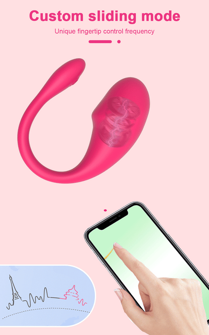 ❤️Remote Control and Silent Massage Function❤️