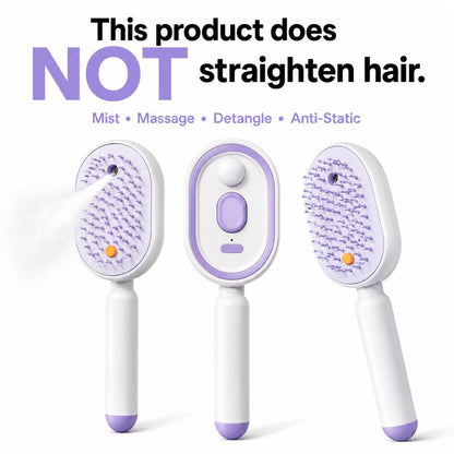 💖ProGlide™🇬🇧 Scalp Massager Comb 💆‍♀️ – Self-Cleaning 🧼