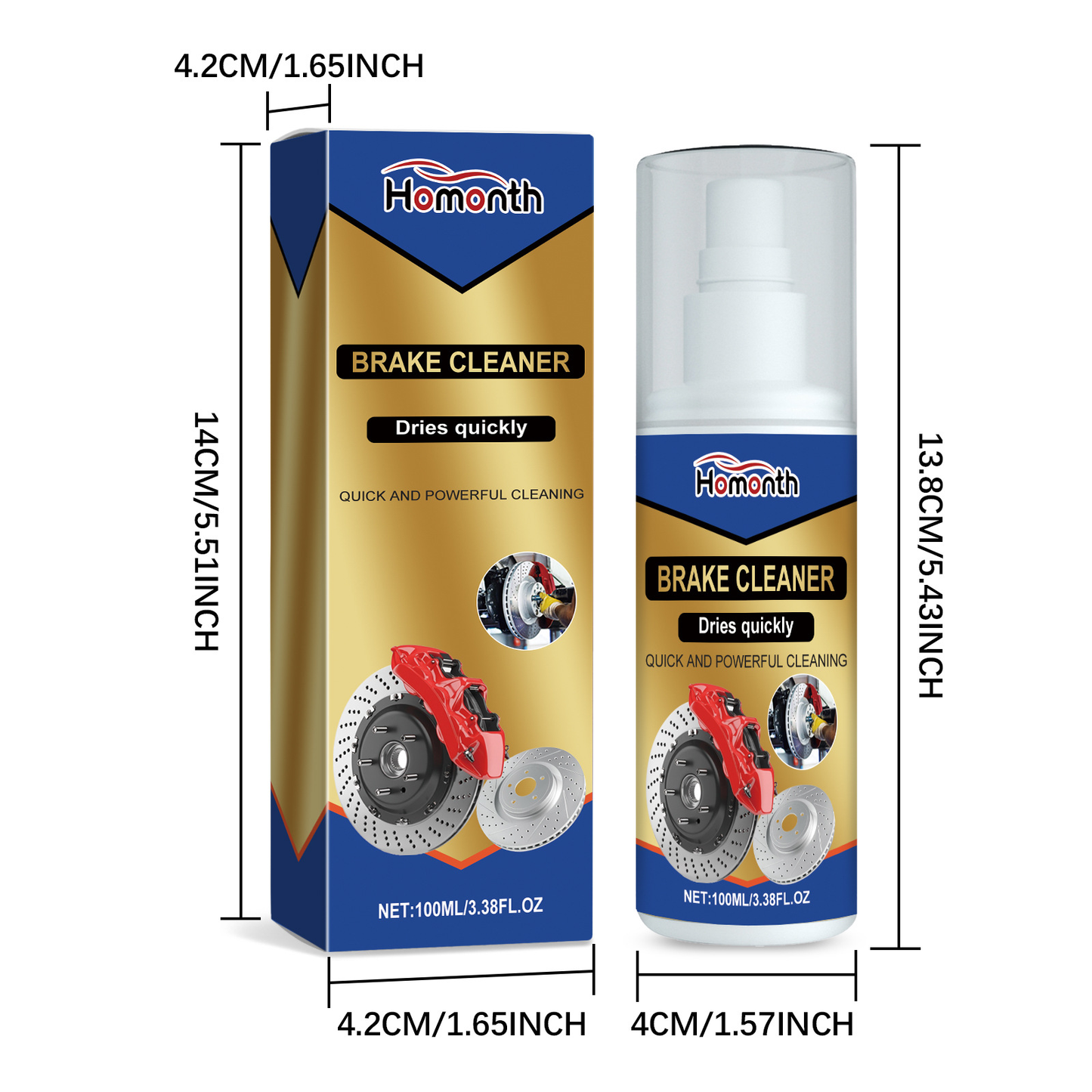 🔥Buy 2 Get 1 Free🔥Dirty vehicle brake system cleaner