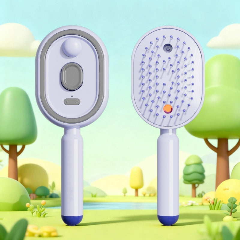 💖ProGlide™🇬🇧 Scalp Massager Comb 💆‍♀️ – Self-Cleaning 🧼