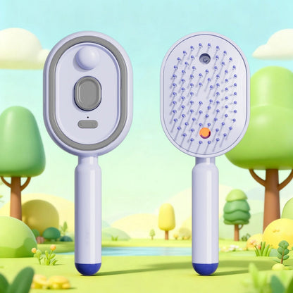 💖ProGlide™🇬🇧 Scalp Massager Comb 💆‍♀️ – Self-Cleaning 🧼