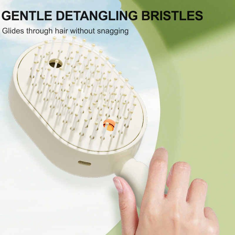 💖ProGlide™🇬🇧 Scalp Massager Comb 💆‍♀️ – Self-Cleaning 🧼