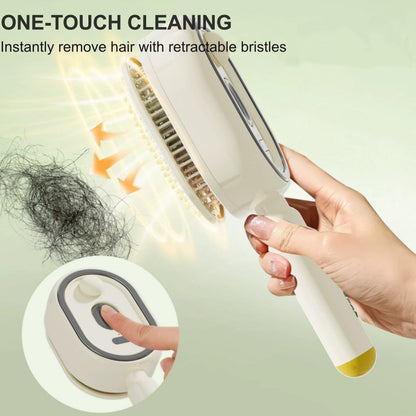 💖ProGlide™🇬🇧 Scalp Massager Comb 💆‍♀️ – Self-Cleaning 🧼