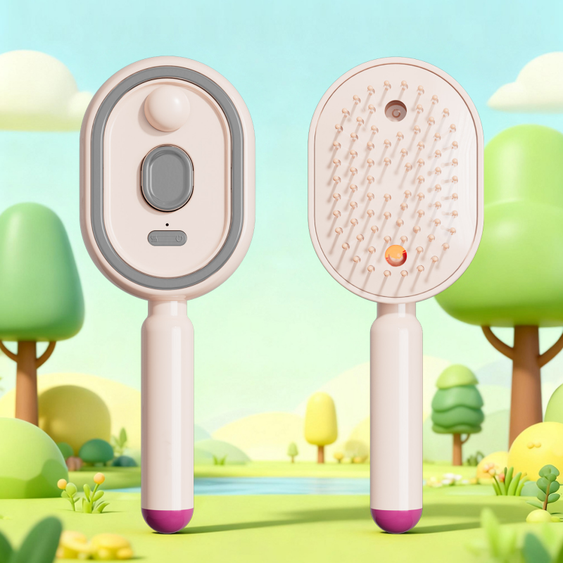 💖ProGlide™🇬🇧 Scalp Massager Comb 💆‍♀️ – Self-Cleaning 🧼