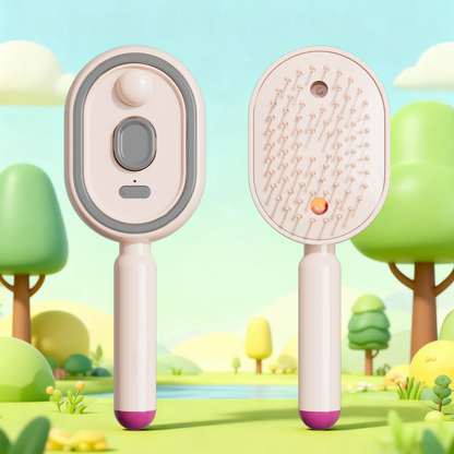 💖ProGlide™🇬🇧 Scalp Massager Comb 💆‍♀️ – Self-Cleaning 🧼