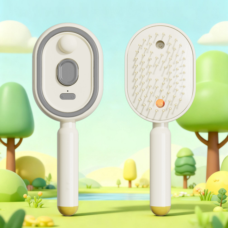 💖ProGlide™🇬🇧 Scalp Massager Comb 💆‍♀️ – Self-Cleaning 🧼